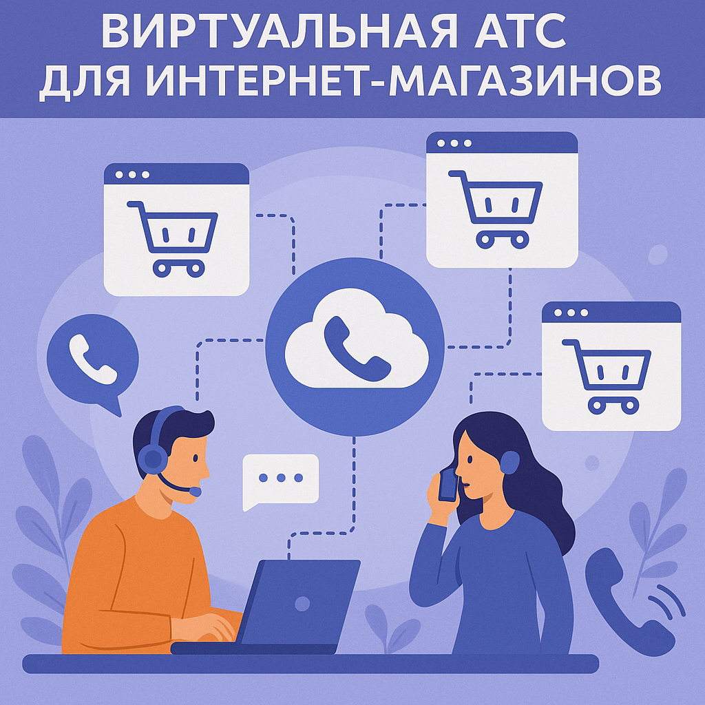 Виртуальная АТС для интернет-магазинов
