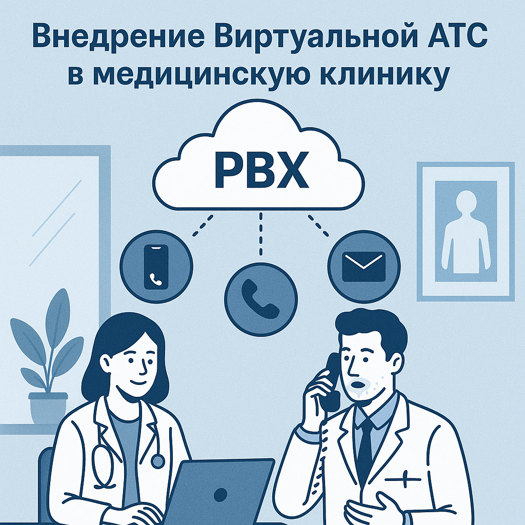 Как виртуальная АТС изменила работу медицинской клиники